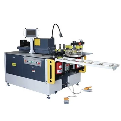 3 f'1 Idrawliku Busbar Magni tal-Ipproċessar Multifunzjoni Ram Aluminju Busbar Punch Cut Liwja Magni Manutenzjoni Baxxa